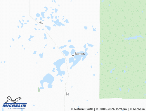 Mappa MICHELIN Barnes - ViaMichelin
