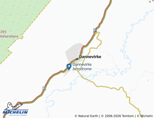 MICHELIN Dannevirke map - ViaMichelin