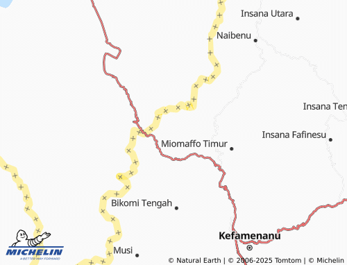 MICHELIN Banain B map - ViaMichelin