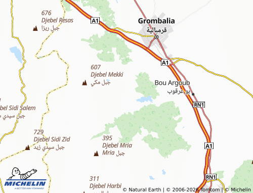 MICHELIN Duwwar al-Shaykh Sa'd map - ViaMichelin