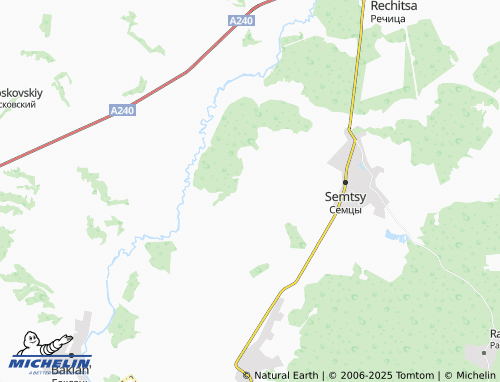MICHELIN Novyy Razdel map - ViaMichelin