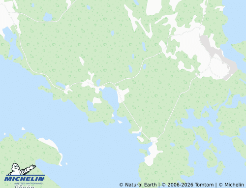 MICHELIN Östanfjärden map - ViaMichelin