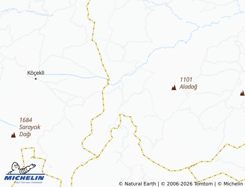 Mappa MICHELIN Dereçatı - ViaMichelin