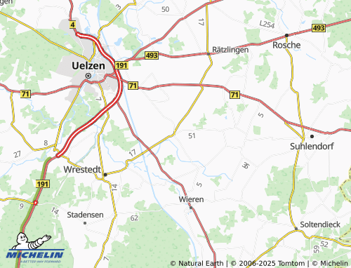 MICHELIN Lehmke map - ViaMichelin
