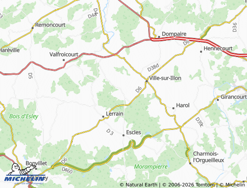 MICHELIN Pierrefitte map - ViaMichelin