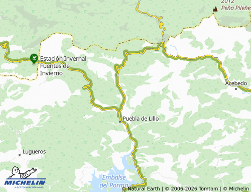 MICHELIN-Landkarte Cofiñal - ViaMichelin