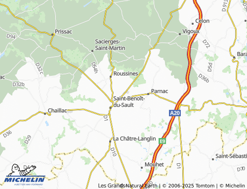 MICHELIN Bel-Air map - ViaMichelin