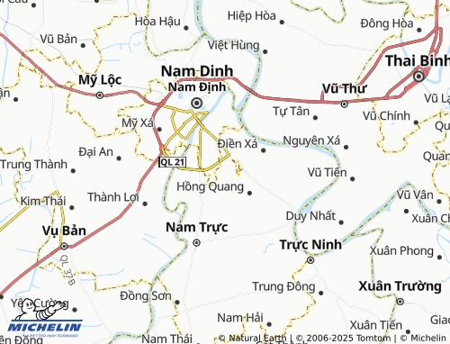 Carte MICHELIN Nam Toàn - ViaMichelin
