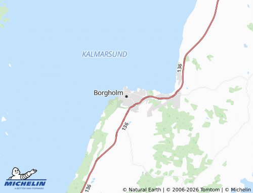 Mapa MICHELIN Borgholm - ViaMichelin