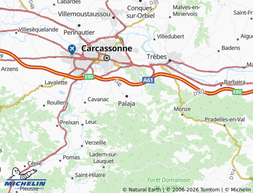 Mappa MICHELIN Palaja - ViaMichelin