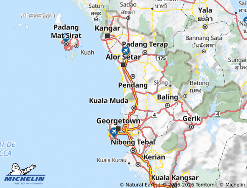 Mapa MICHELIN Yan - ViaMichelin