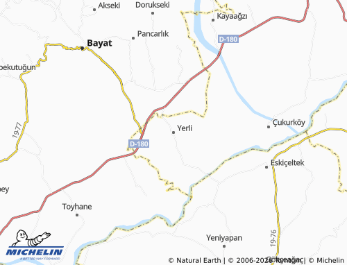 Mappa MICHELIN Yerli - ViaMichelin