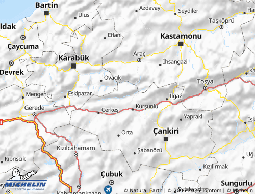 MICHELIN Bayramören map - ViaMichelin