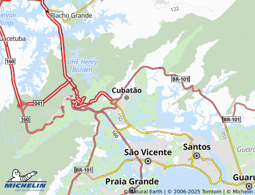 Carte MICHELIN Jardim das Américas - ViaMichelin