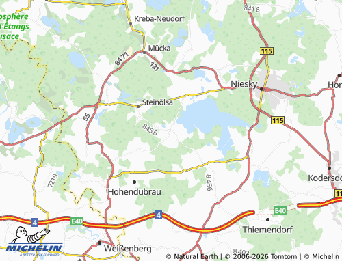 Mapa MICHELIN Kollm - ViaMichelin