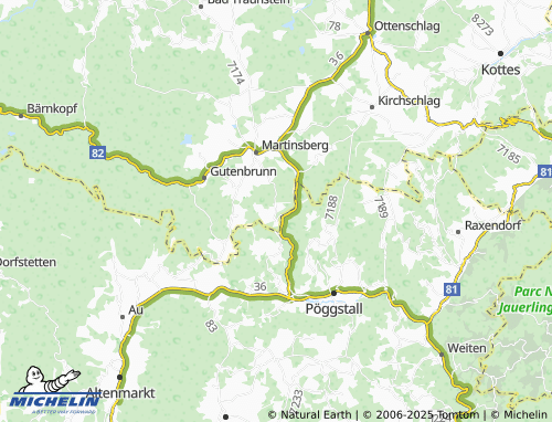 Carte MICHELIN Thumling - ViaMichelin