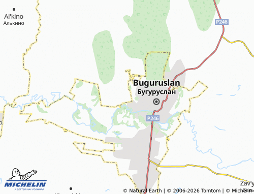 MICHELIN-Landkarte Blagodarovka - ViaMichelin
