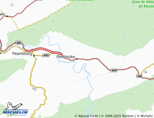 MICHELIN Pembroke map - ViaMichelin