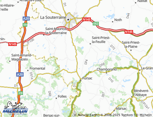 Carte MICHELIN Cros - ViaMichelin