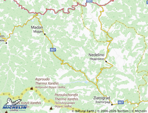 Carte MICHELIN Varli dol - ViaMichelin
