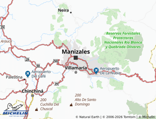 Carte MICHELIN Vélez - ViaMichelin