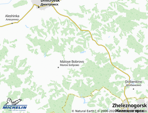 Carte MICHELIN Bryantsovo - ViaMichelin