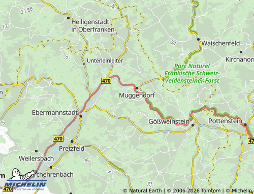 MICHELIN Trainmeusel map - ViaMichelin