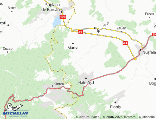Mapa MICHELIN Cerișa - ViaMichelin