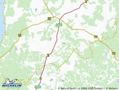 MICHELIN Pedaste map - ViaMichelin