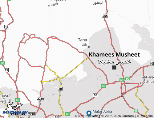 MICHELIN-Landkarte al-Jeel - ViaMichelin
