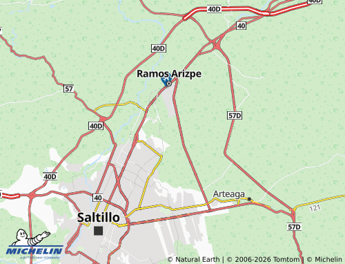 Mappa MICHELIN La Soledad - ViaMichelin