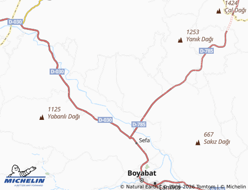 Mappa MICHELIN Eğlence - ViaMichelin