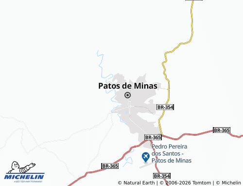 Mapa MICHELIN Cerrado - ViaMichelin