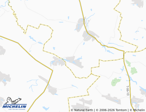 Mapa MICHELIN Bycheva - ViaMichelin