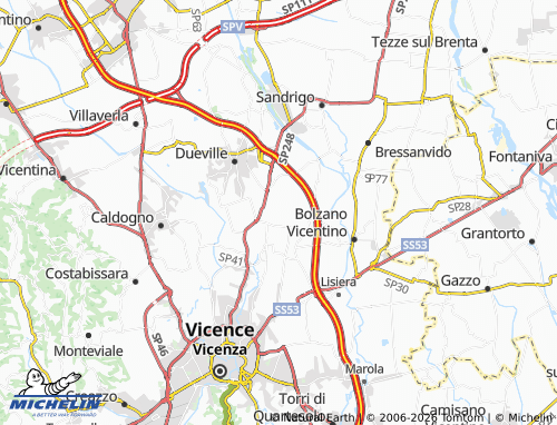 MICHELIN Capitello map - ViaMichelin