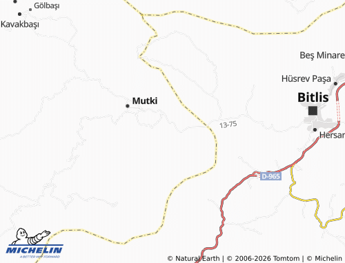 Mapa MICHELIN Dereyolu - ViaMichelin