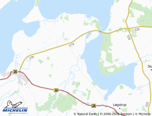 Mappa MICHELIN Strandet - ViaMichelin