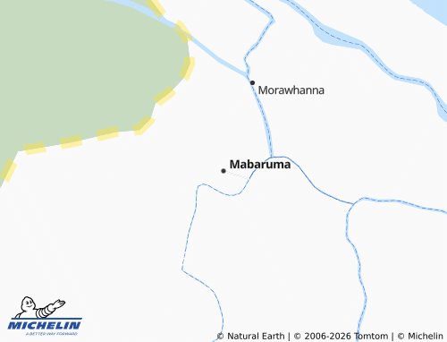 Mapa MICHELIN Mabaruma - ViaMichelin