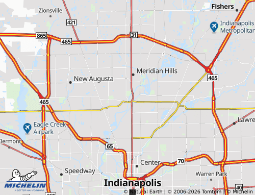 Mappa MICHELIN North Crows Nest - ViaMichelin