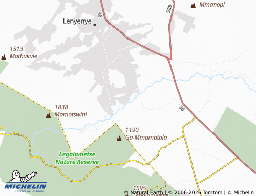 Mappa MICHELIN Nyanyokane - ViaMichelin