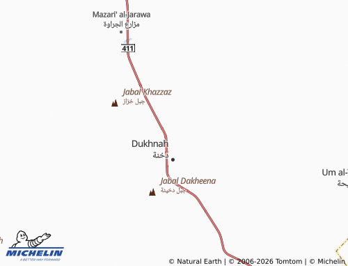 MICHELIN-Landkarte al-Malik Abdiallah - ViaMichelin