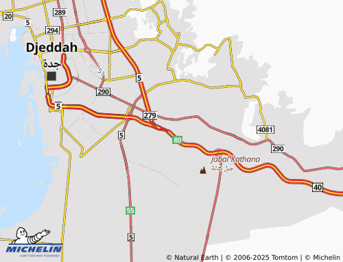 MICHELIN-Landkarte Hay al-'Ameer Fawwaz al-Shamali - ViaMichelin