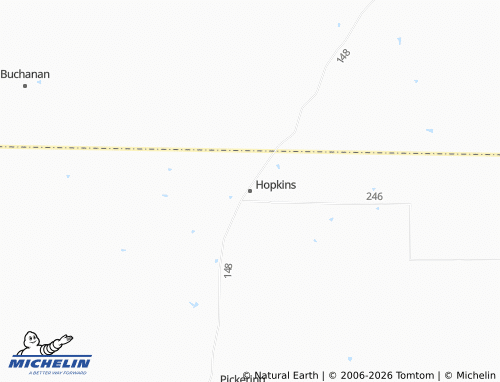 Mapa MICHELIN Hopkins - ViaMichelin