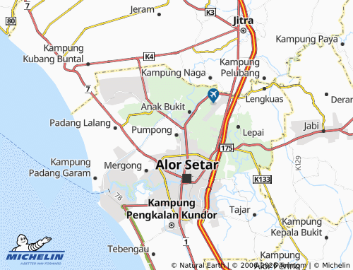 MICHELIN Pumpong map - ViaMichelin