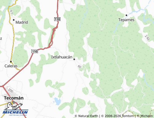 Mapa MICHELIN Once Pueblos - ViaMichelin