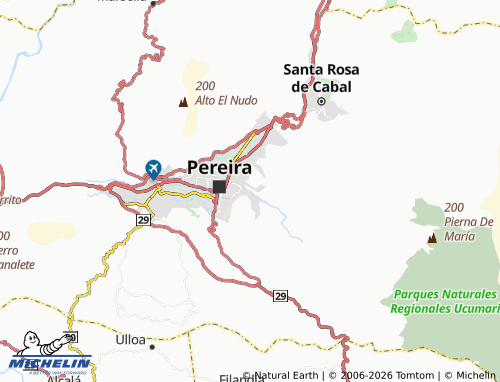 Mapa MICHELIN Paz del Río - ViaMichelin