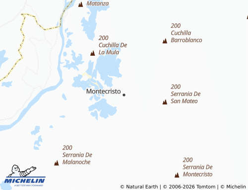 Carte MICHELIN Montecristo - ViaMichelin
