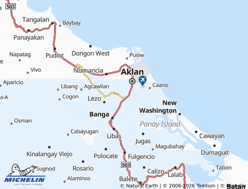 MICHELIN Tigayon map - ViaMichelin