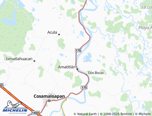 Mapa MICHELIN El Corte - ViaMichelin