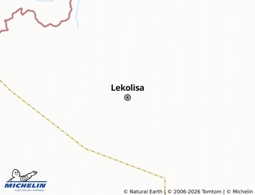 MICHELIN Lekolisa map - ViaMichelin